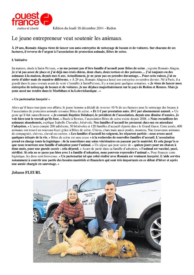 BdS dans Ouest France 10864010